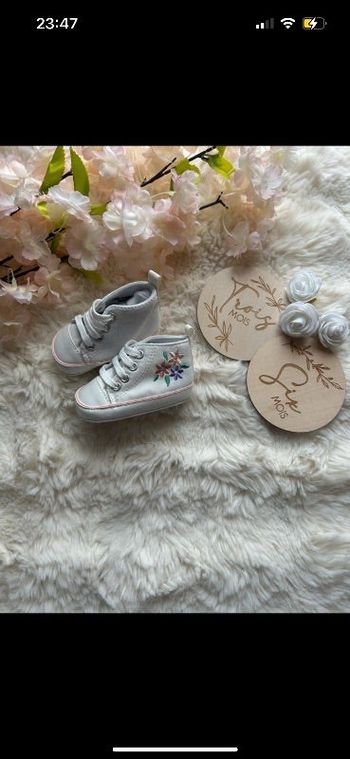 Chaussures fleurs