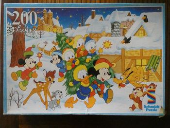 puzzle disney noel
