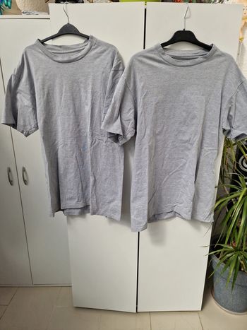 Lot De 2 T-Shirt Gris