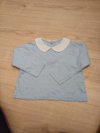 T-shirt 18m col claudine