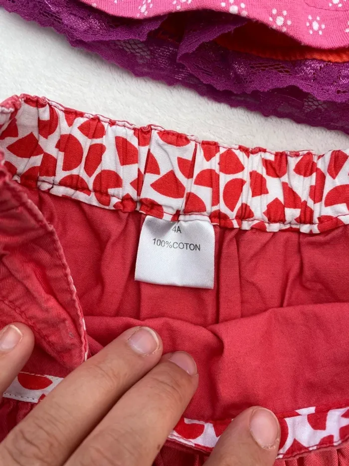 Lot de 4 jupes en 4 ans en très bon état - photo numéro 4