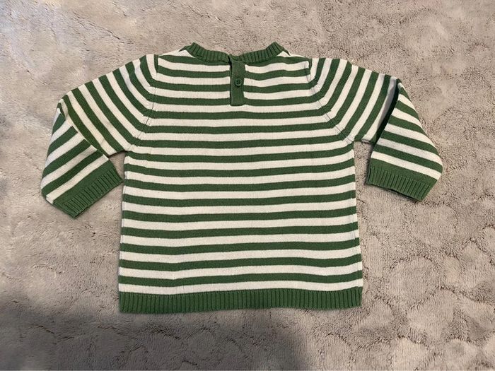 Pull en coton - Benetton - 9 / 12 mois - 74 cm - photo numéro 4