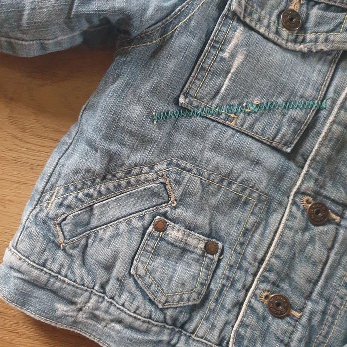 💚 Veste en jeans 3 ans Kidkanai #emyfleury_3ansgarçon - photo numéro 3