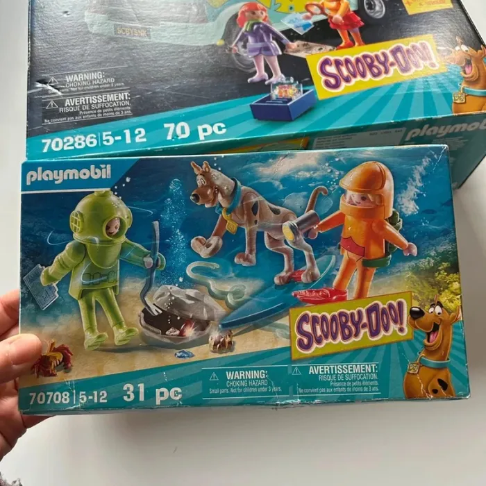 Lot 2 boites playmobil scooby-doo - photo numéro 10