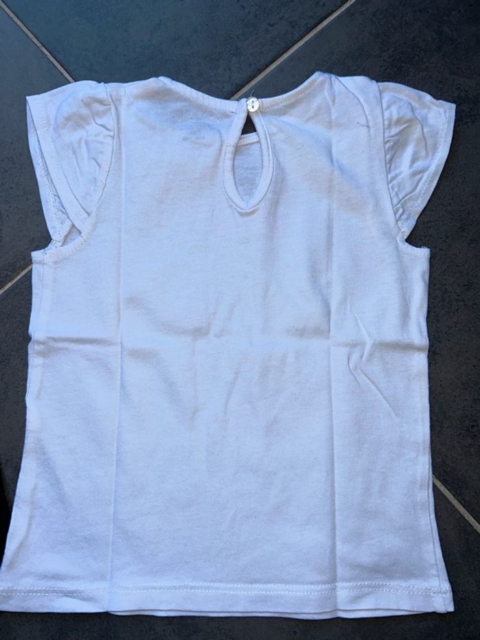 Lot de 2 t-shirts et short bébé fille Kiabi dpam - photo numéro 10