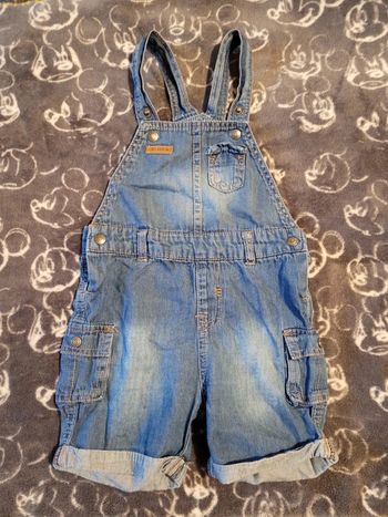 Salopette short