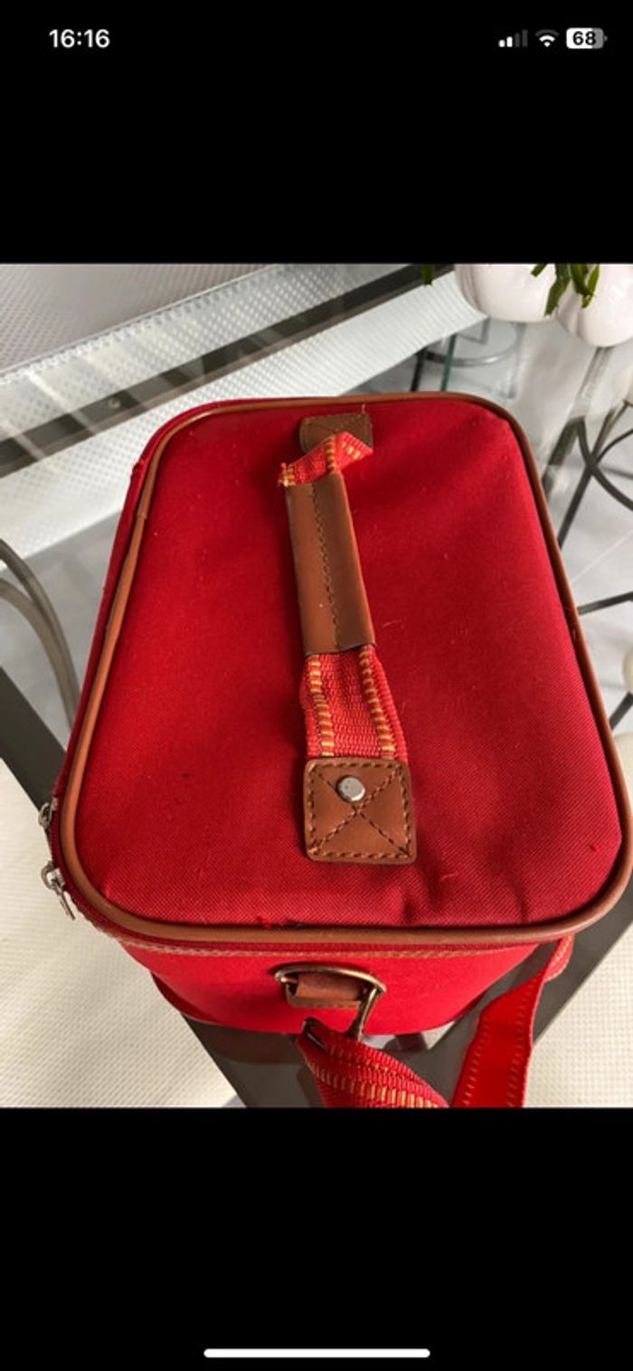Vanity case rigide avec sangle d’épaule - vintage - photo numéro 11