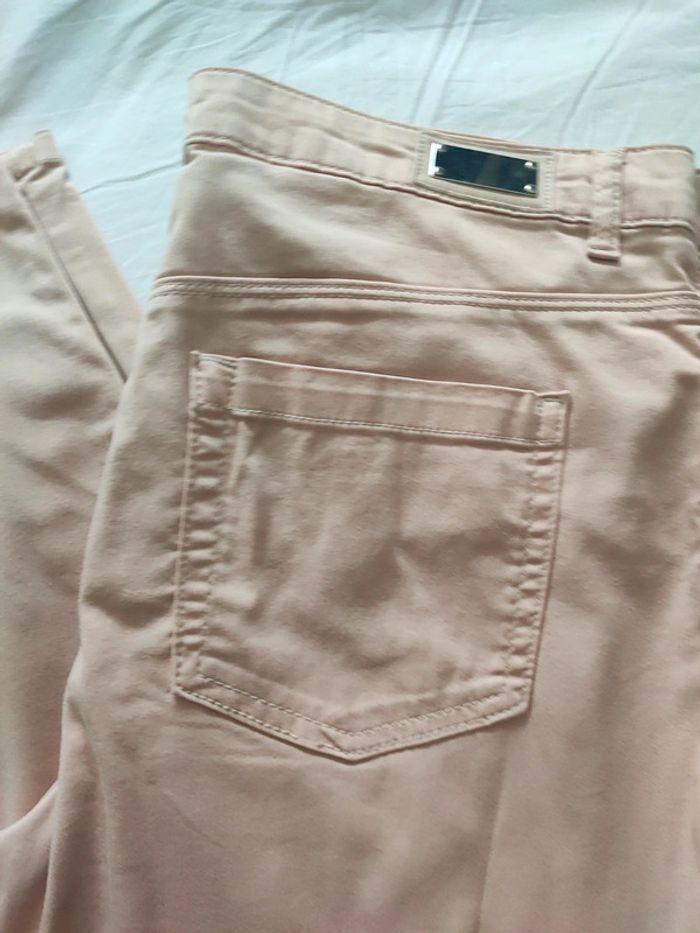 Jeans femme marron clair - beige 42 m&mode - photo numéro 2