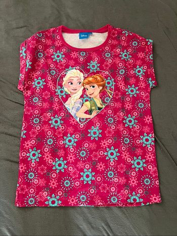 TEE shirt fille la reine des neiges 7-8 ans neuf Disney