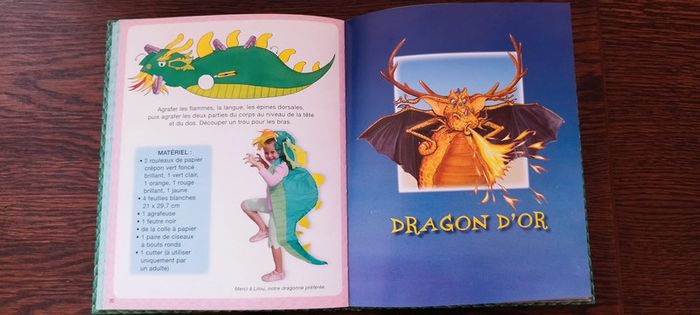 L'imagerie des dragons Descriptif. Éditeur Fleurus - photo numéro 4