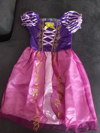 Robe déguisement raiponce 4/5 ans