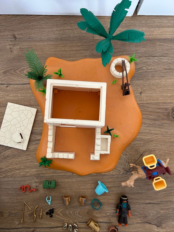 Lot Playmobil Égypte : bateau + pilleurs Égyptien - photo numéro 4