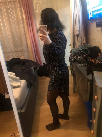 Robe a pois taille m