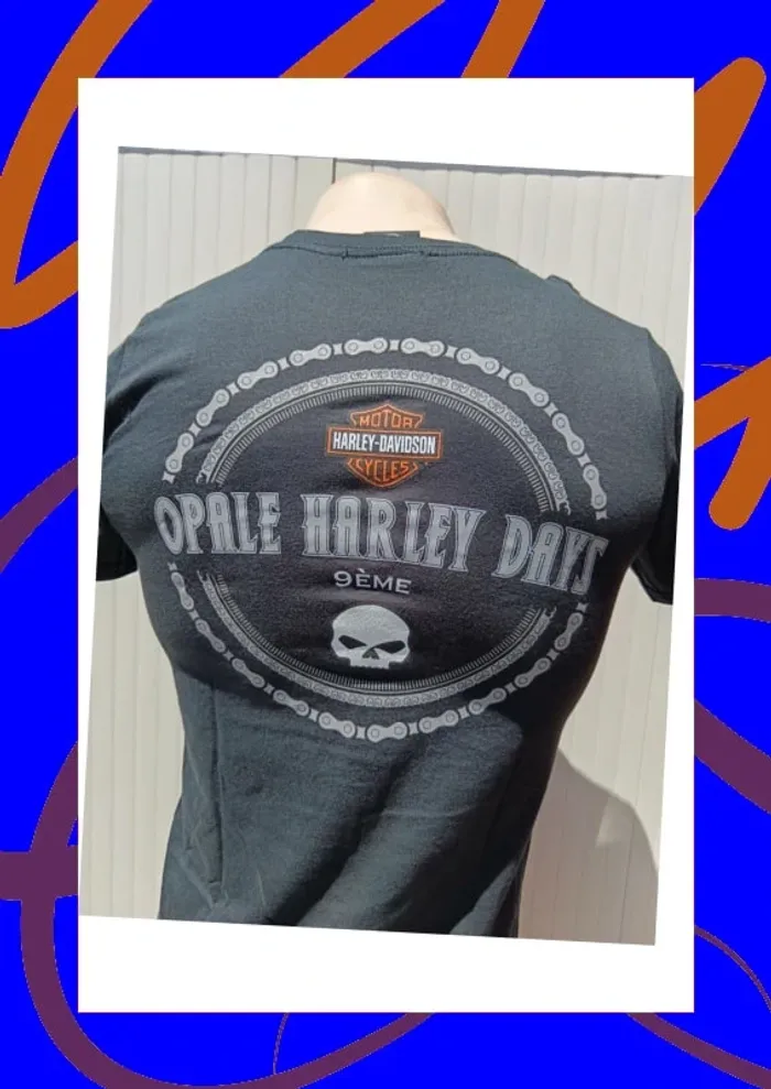 Tee shirt manches courtes S Harley Davidson - photo numéro 6