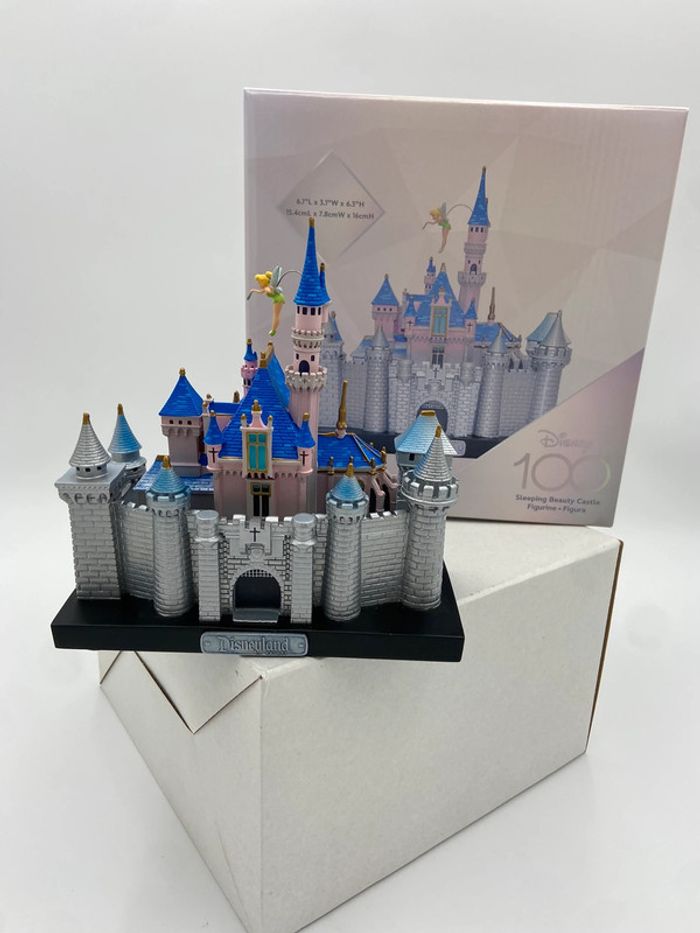 Disneyland Resort Château de la Belle au Bois Dormant Figurine de célébration Disney100 - photo numéro 3