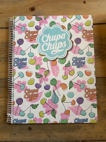 Cahier chupa chups