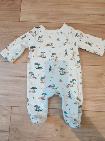 Pyjama 1 pièce 1 mois