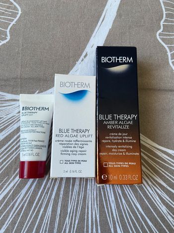 Lot biotherm blue therapy neuf