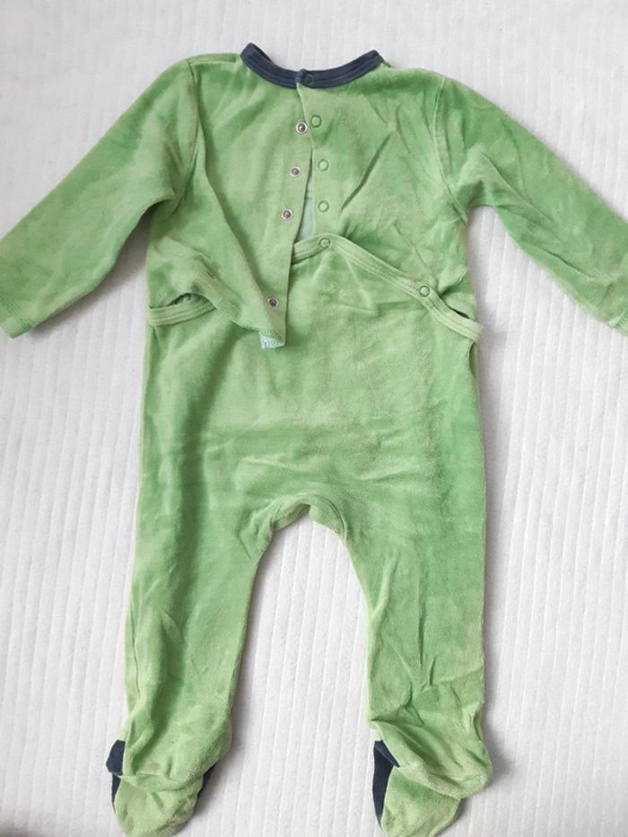 Pyjama vert 18 mois - photo numéro 3