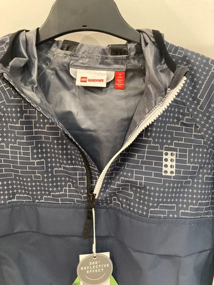 8 ans - veste k-way coupe vent neuve - photo numéro 4