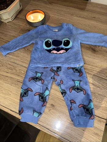 Pyjama 2 pièces Stitch 12/18m