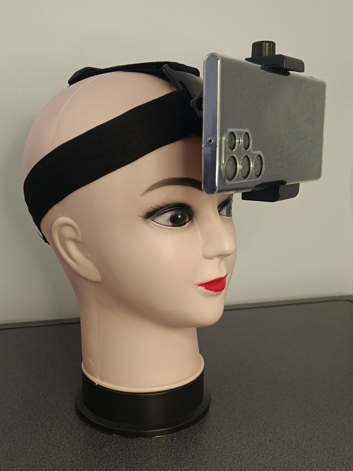 NEUF! Support de téléphone ajustable et sangle de tête - photo numéro 4