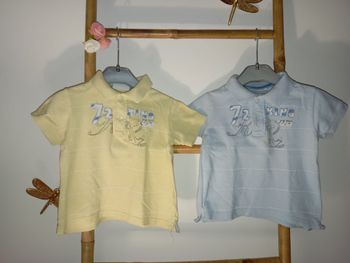 Lot de 2/ Duo de polo by Tricky Tracks très bon état 18/24 mois