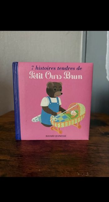 Livre petit ours brun