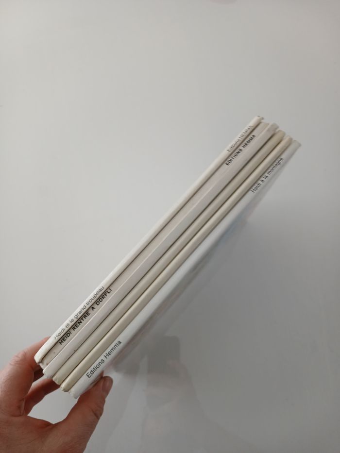 Lot de 6 Livres Heidi - Éditions Hemma - photo numéro 3