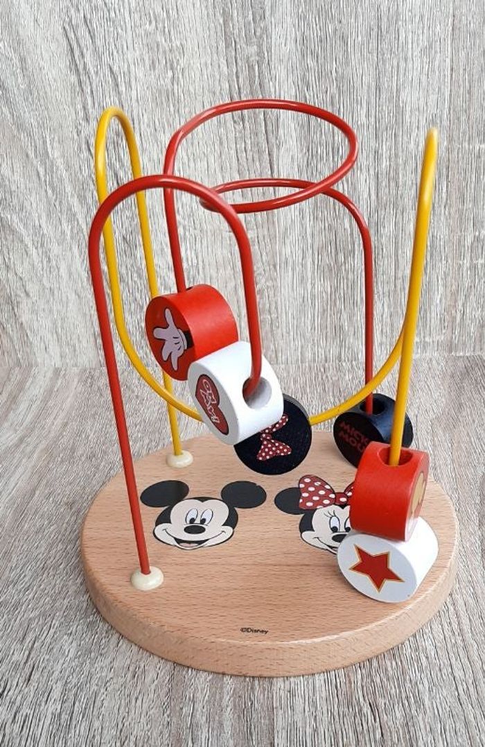 Jeu boulier labyrinthe à spirales Disney