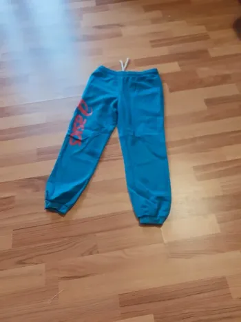 jogging asics 8 ans bleu