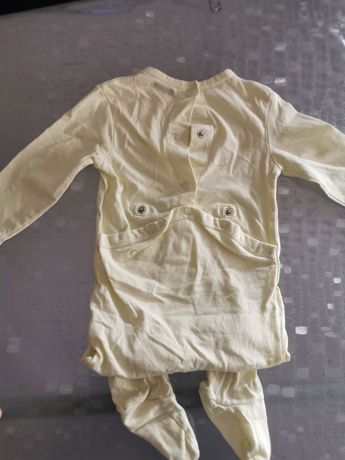 Pyjama bébé jaune - photo numéro 4