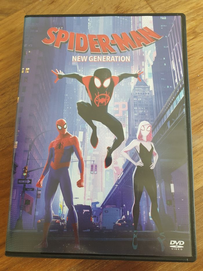 Dvd spiderman new generation