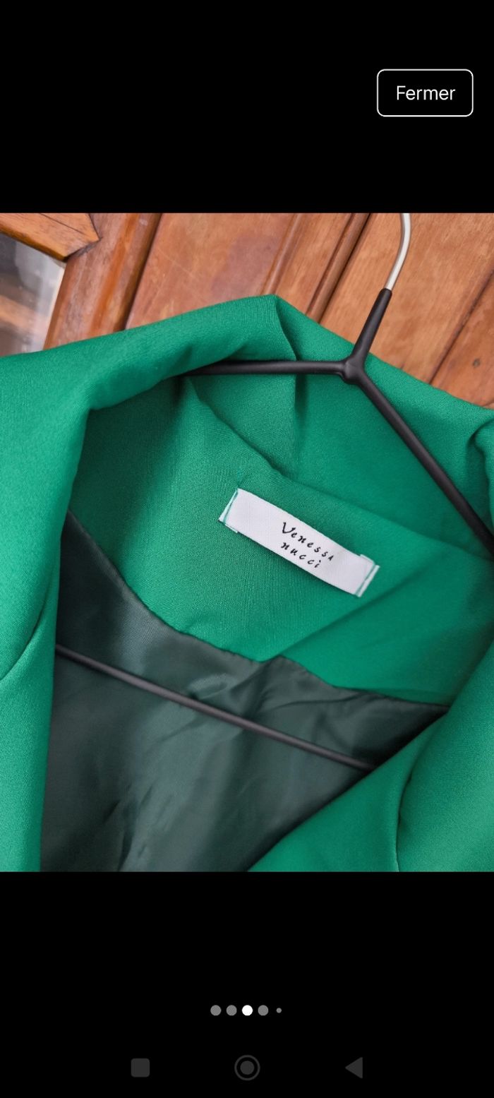 Blazer vert - M - photo numéro 2
