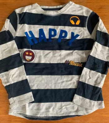 Te shirt manches longues Okaidi taille 8 ans 