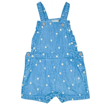 Salopette-short 12 mois en coton Bout’chou