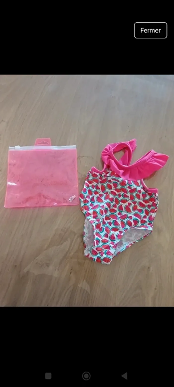 Maillot de bain 6 mois