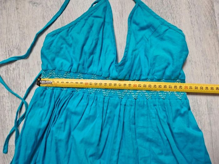 Superbe robe turquoise Tommy Hilfiger XS - photo numéro 7