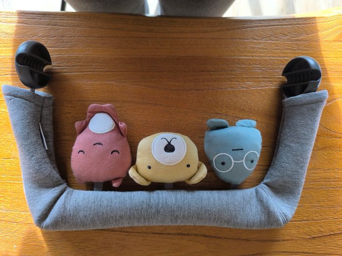 Arche jouet tissus pour transat  babybjorn - photo numéro 5