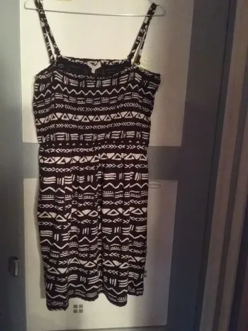 Robe été smocks bretelles fines