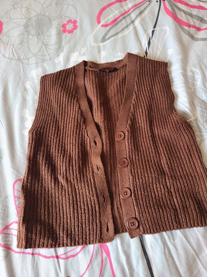 Gilet court sans manches 12 ans