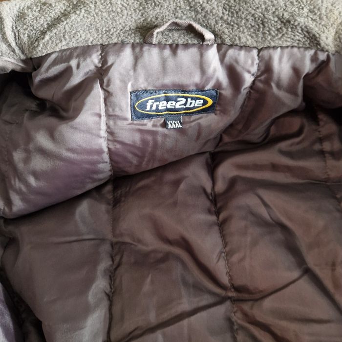 Doudoune sans manche multipoches marron Free2bee Taille XXXL, Neuve. - photo numéro 4