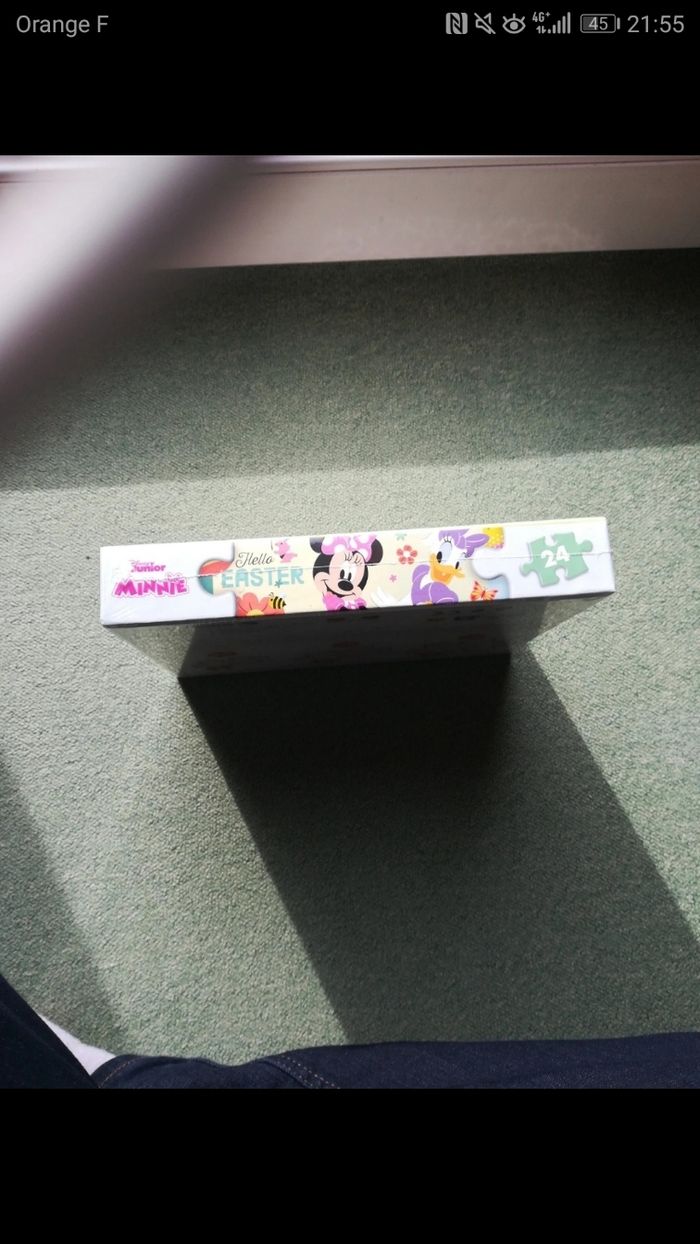Puzzle Minnie "Hello easter", 24 pièces, Disney junior, Clementoni, neuf avec emballage. - photo numéro 3