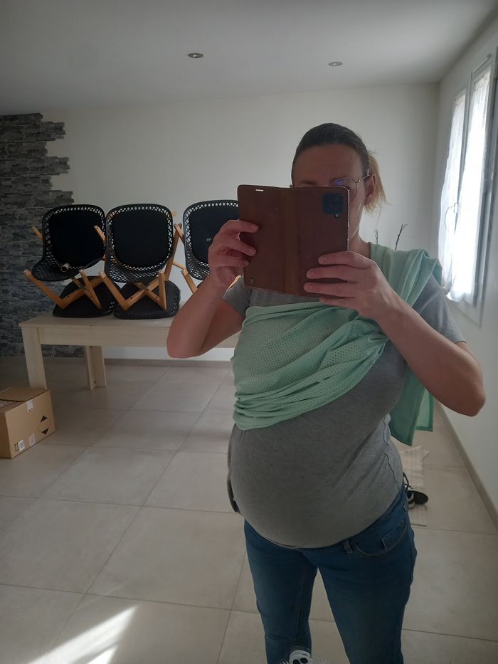 Echarpe de portage ring sling - photo numéro 2