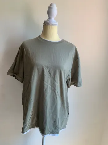 T-shirt kaki uni FSBN – Taille M