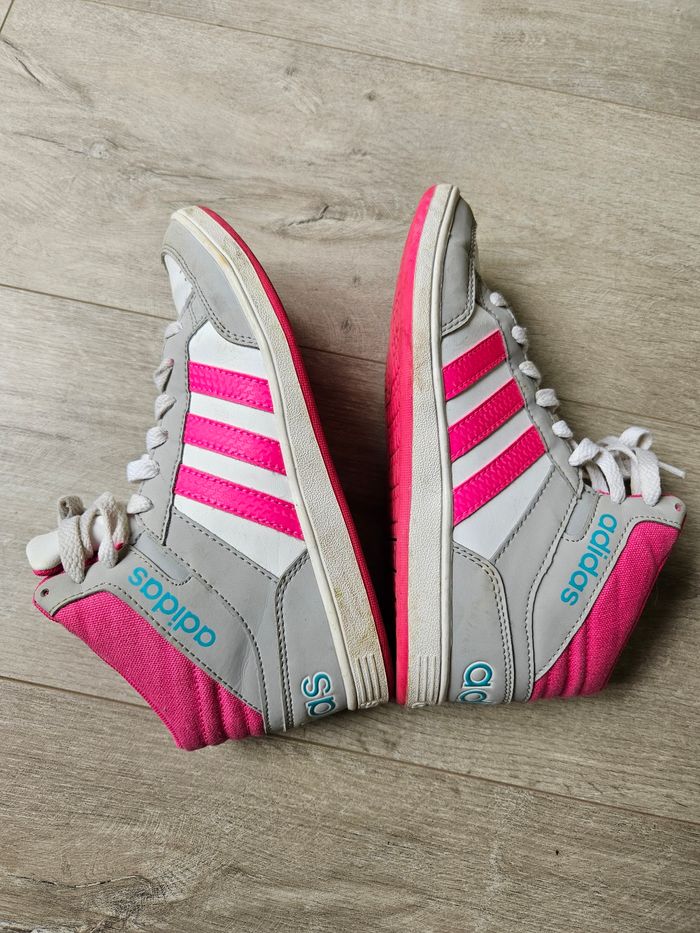 Baskets semi-montantes Adidas 35 - photo numéro 7