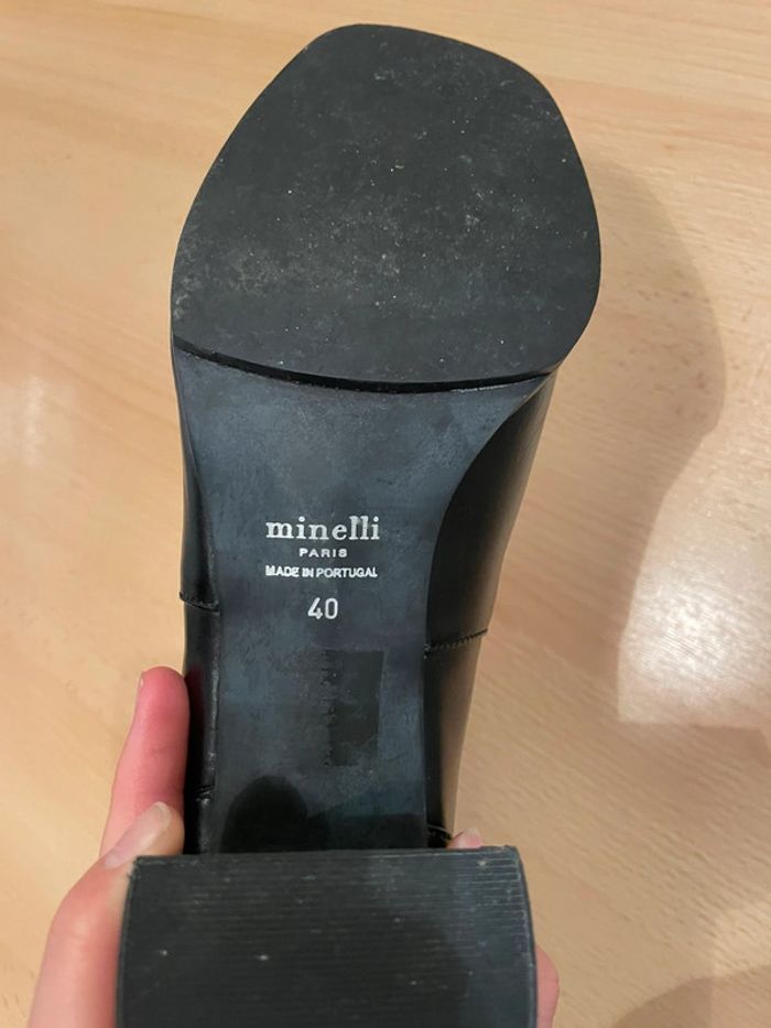 Bottines noires Minelli - photo numéro 9