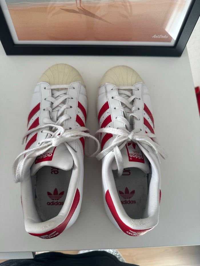 Adidas superstar rouge - photo numéro 2