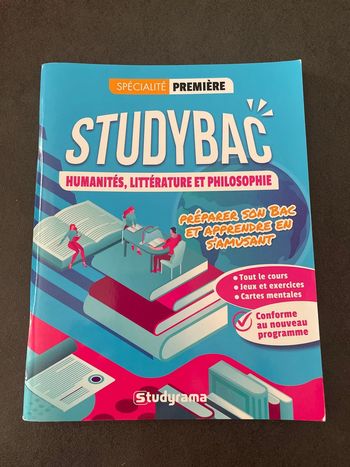 Studybac hlp humanités littérature et philosophie 1 ère lycée bac
