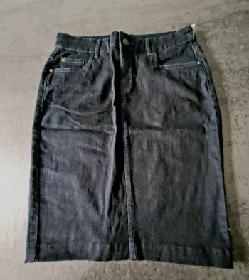 Jupe jean bleu Camaïeu 38 neuve